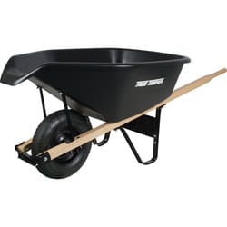 True Temper EZ Pour Poly Residential Wheelbarrow 6 cu ft