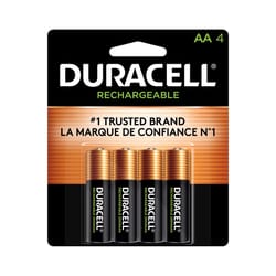 Duracell NiMH AA 1.2 V 2.5 mAh Rechargeable Battery DCNLAA4BCD 4 pk