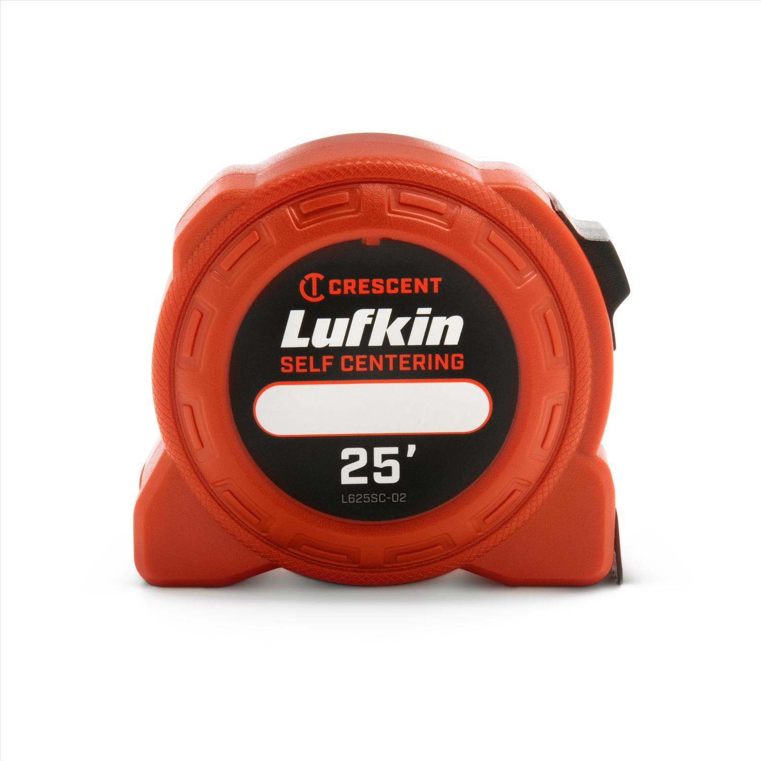 Lufkin 700 Series 25 ft. L X 1 in. W Self Centering Tape