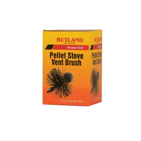 Rutland 4 Round Pellet Stove Brush