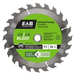 Exchange-A-Blade 7-1/4 in. D X 5/8 in. Carbide Framing Saw Blade 24 teeth 1 pk