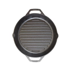Lodge Cast Iron Grill Pan 12 in. Black