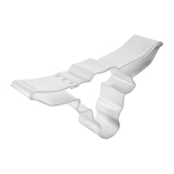 R&M International Corp International Corp 2 in. W X 4 in. L Longhorn Cookie Cutter Silver 1 pc