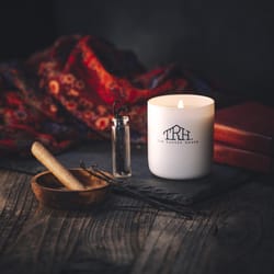 The Rustic House White Tobacco/Vanilla Scent Candle 8 oz