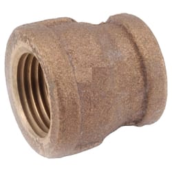 Anderson Metals 1/2 in. FPT in. X 1/4 in. D FPT Brass Reducing Coupling