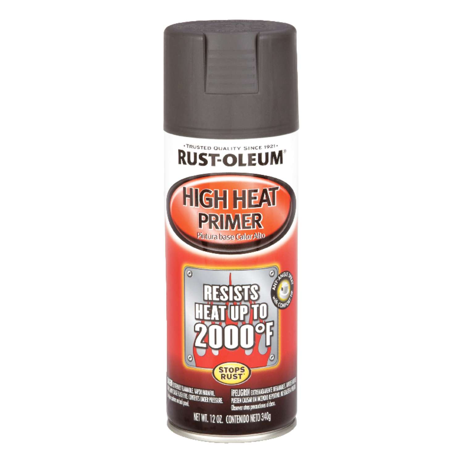 RustOleum Stops Rust Automotive High Heat Primer Spray Liquid 12 oz