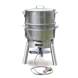 Bayou Classic Stainless Steel Grill Steamer 4 gal 1 each