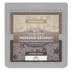 Candle Lite Brown/Gray Weekend Getaway Scent Wax Melt Blends 9.25 oz