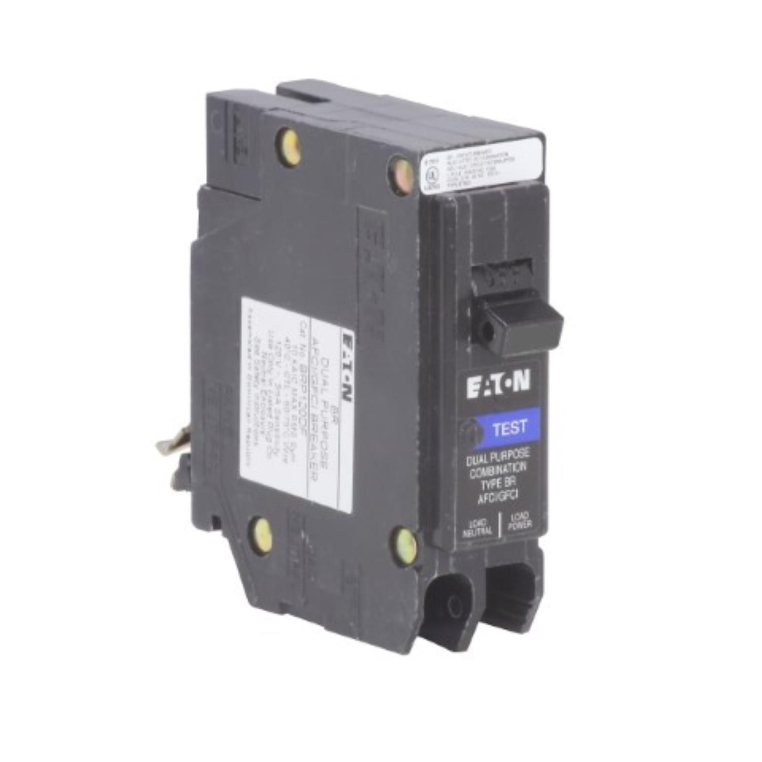 Eaton 20 Amps Arc Fault/Ground Fault Single Pole Circuit Breaker - Ace ...