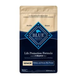 Blue Buffalo Life Protection Formula Senior Chicken and Brown Rice Dry Dog Food 5 lb