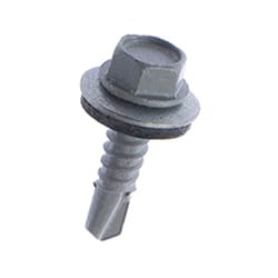 Teks No. 12 in. X 3/4 in. L Hex Drive Hex Washer Head Roofing Screws