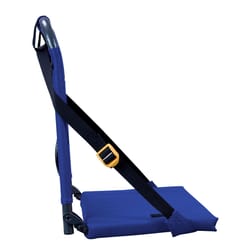 GCI Outdoor BleacherBack Royal Blue Bleacher Back Folding Stadium Seat