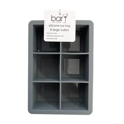 BarY3 Gray Silicone Big Ice Cube Trays