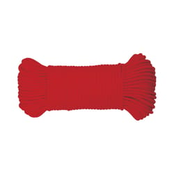 Koch Industries 5/32 in. D X 100 ft. L Red Diamond Braided Paracord Rope