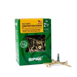 SPAX Multi-Material No. 9 in. X 2-1/2 in. L T-20+ Flat Head Construction Screws 1 lb 116 pk