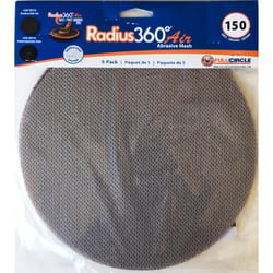 Full Circle Level 360 8.75 in. Aluminum Oxide Hook and Loop Sanding Disc 150 Grit Very Fine 5 pk