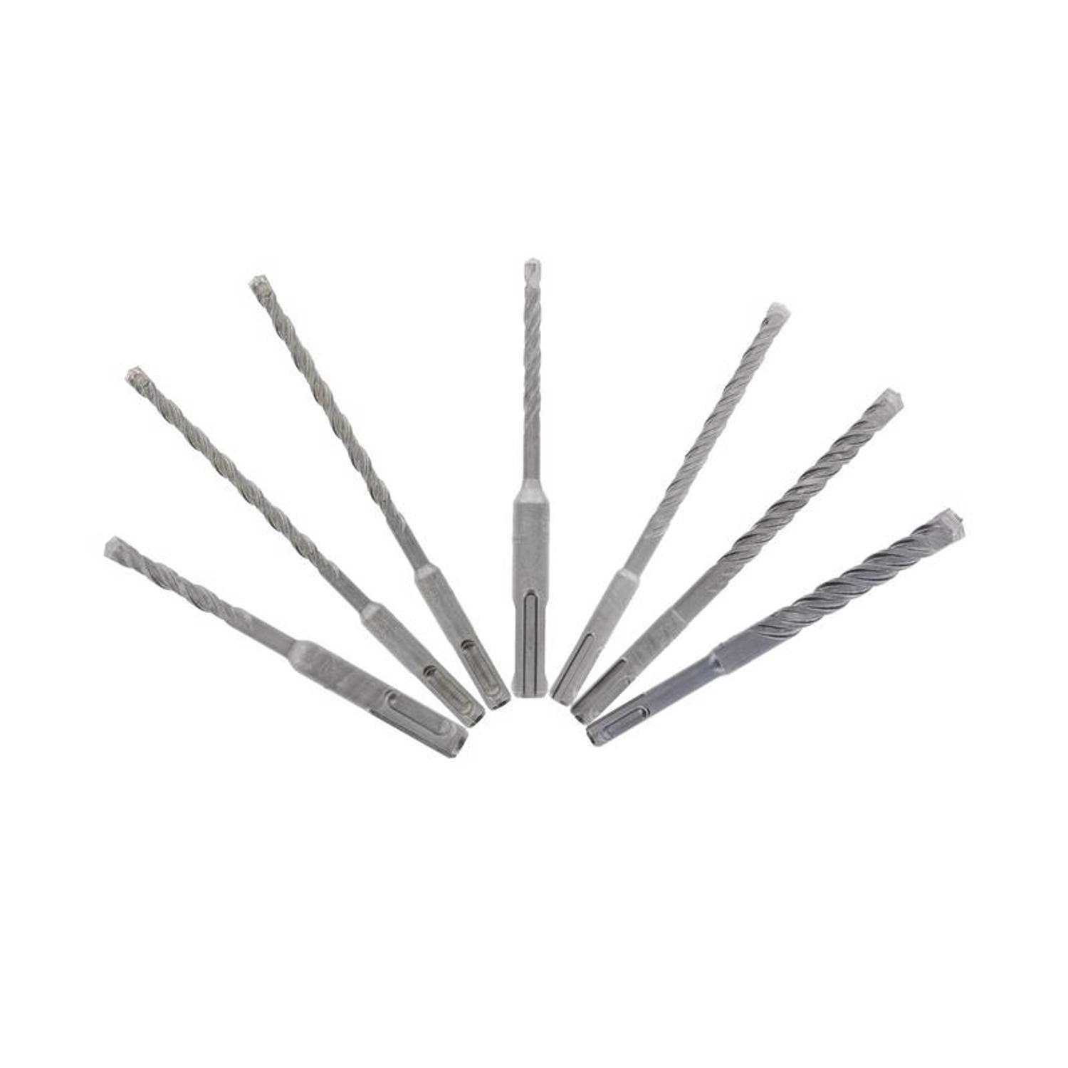 Diablo Rebar Demon Carbide SDS-Plus Hammer Bit Set SDS-Plus Shank 7 pc Sansujyuku sansujyuku.com