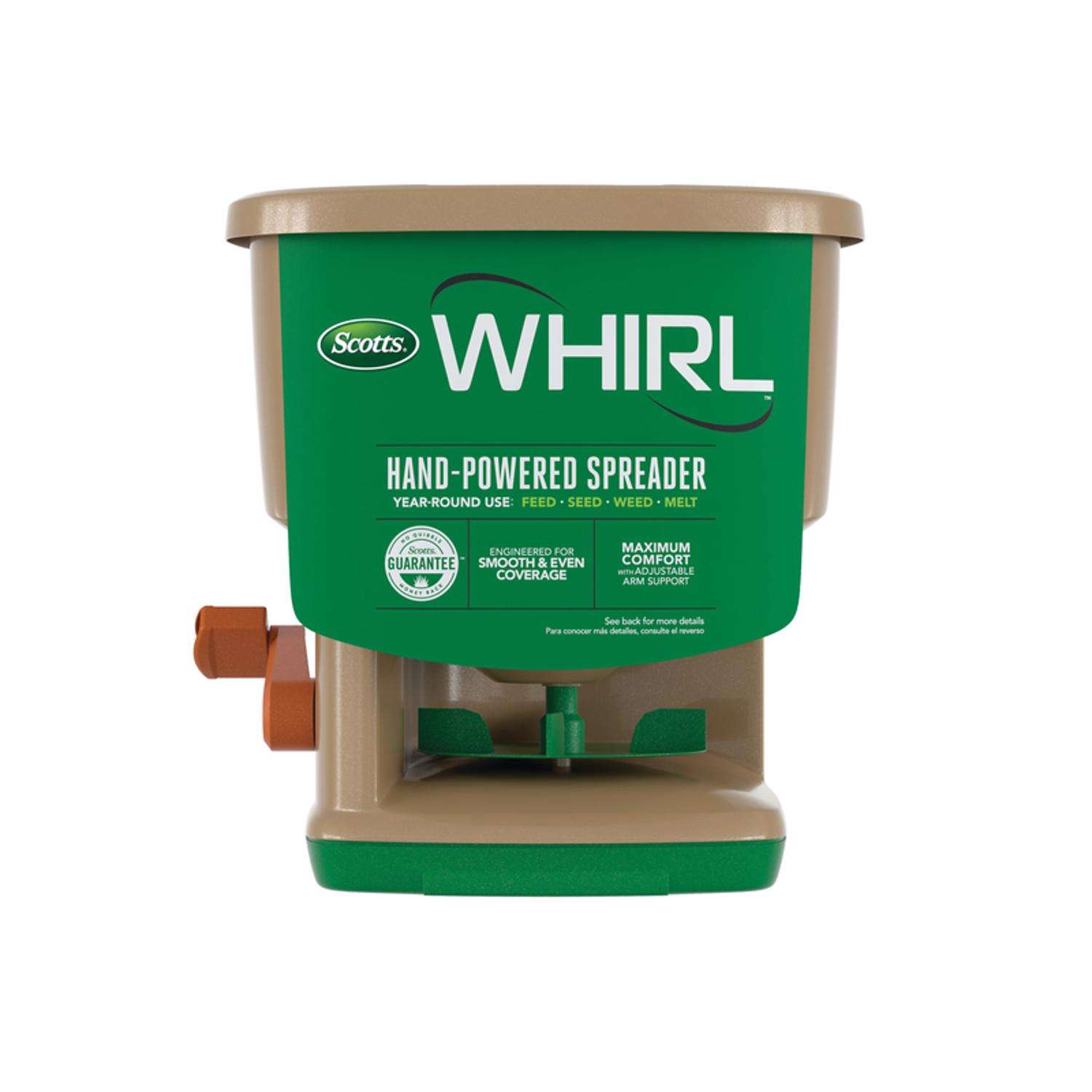 Scotts Whirl Handheld Spreader For Fertilizer/Ice Melt/Seed Ace Hardware
