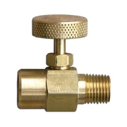 Flame Engineering 1/4 in. 1/4 in. Brass Needle Valve