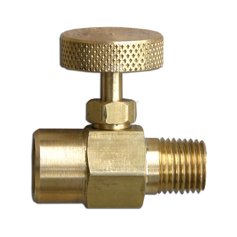 Flame Engineering 1/4 in. 1/4 in. Brass Needle Valve - Ace Hardware