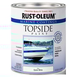 Rust-Oleum Marine Coatings Outdoor Oyster White Marine Topside Paint 1 qt