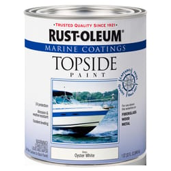 Rust-Oleum Marine Coatings Outdoor Oyster White Marine Topside Paint 1 qt