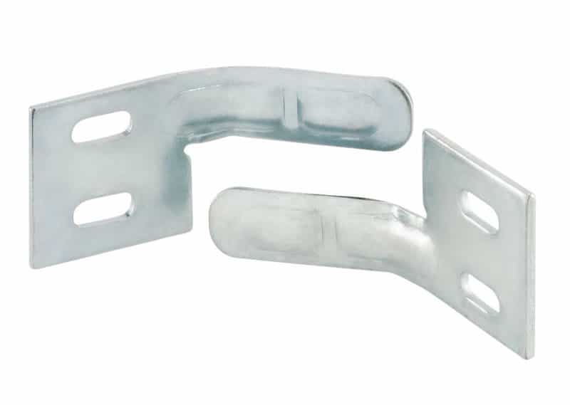 Prime Line Zinc Plated Silver Steel Bi Fold Door Aligner 1 Pk