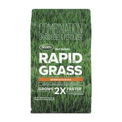 Scotts Turf Builder Rapid Grass Bermuda Grass Full Sun Grass Seed and Fertilizer 4 lb