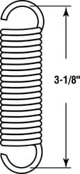 Prime-Line 3-1/8 in. L X 3/4 in. D Extension Spring 2 pk
