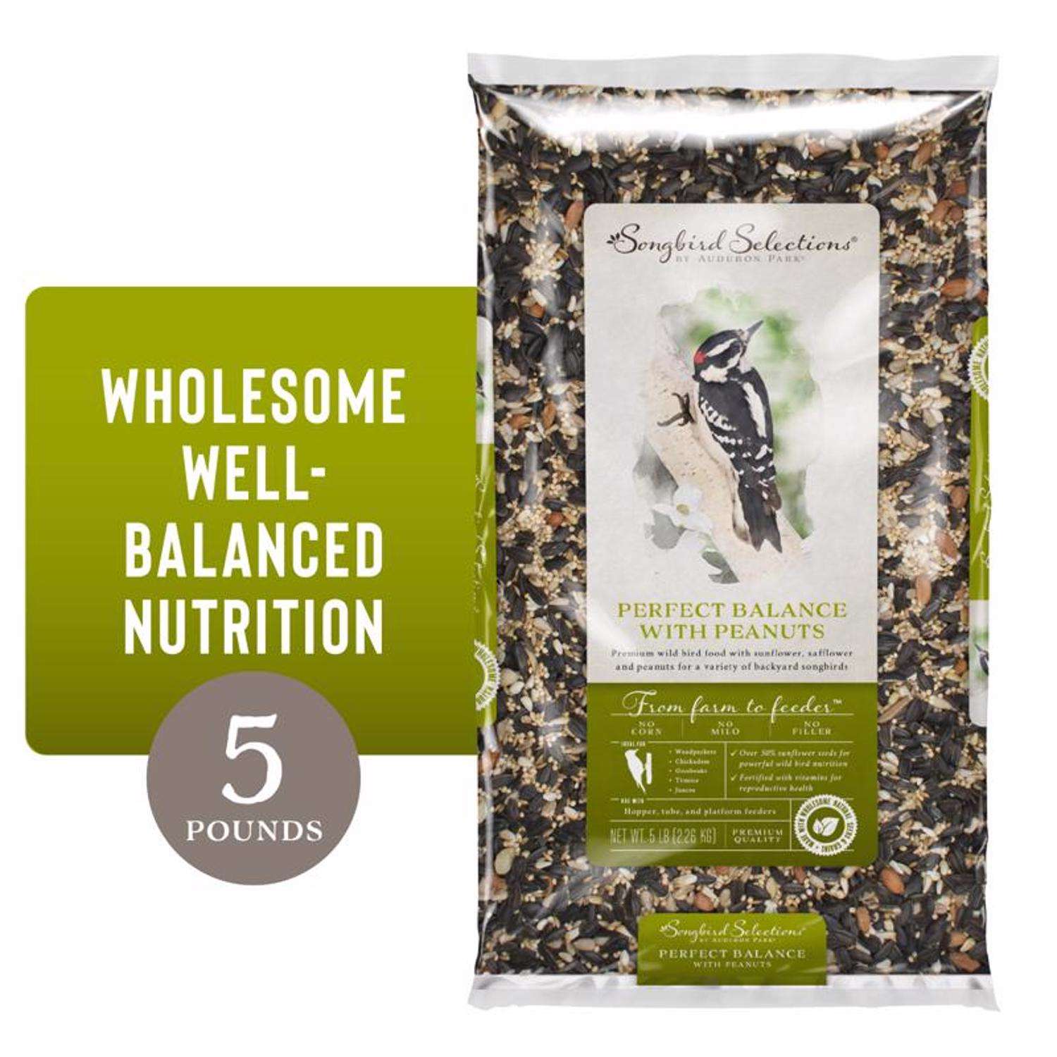 Songbird Selections Perfect Balance Wild Bird Sunflower Seeds and