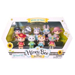 Honey Bee Acres Dress Up Pals Figure Set Multicolored 9 pc