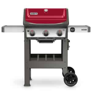 Weber  Spirit II E-310  3 burners Propane  Grill  Red  30000 BTU 