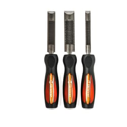 Crescent Nicholson Wood Rasp Set Half Round 3 pc