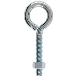 Hampton 5/16 in. X 3-1/4 in. L Zinc-Plated Steel Eyebolt Nut Included