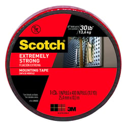 Scotch 400 in. L X 1 in. W Mounting Tape