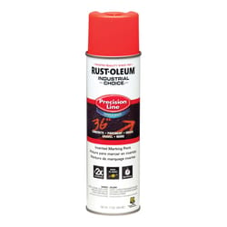 Rust-Oleum Industrial Choice Fluorescent Red-Orange Inverted Marking Paint 17 oz