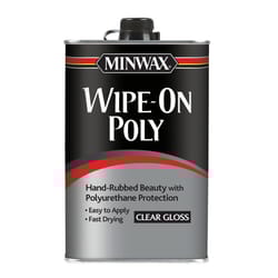 Minwax  Gloss  Clear  Polyurethane  1 qt. 