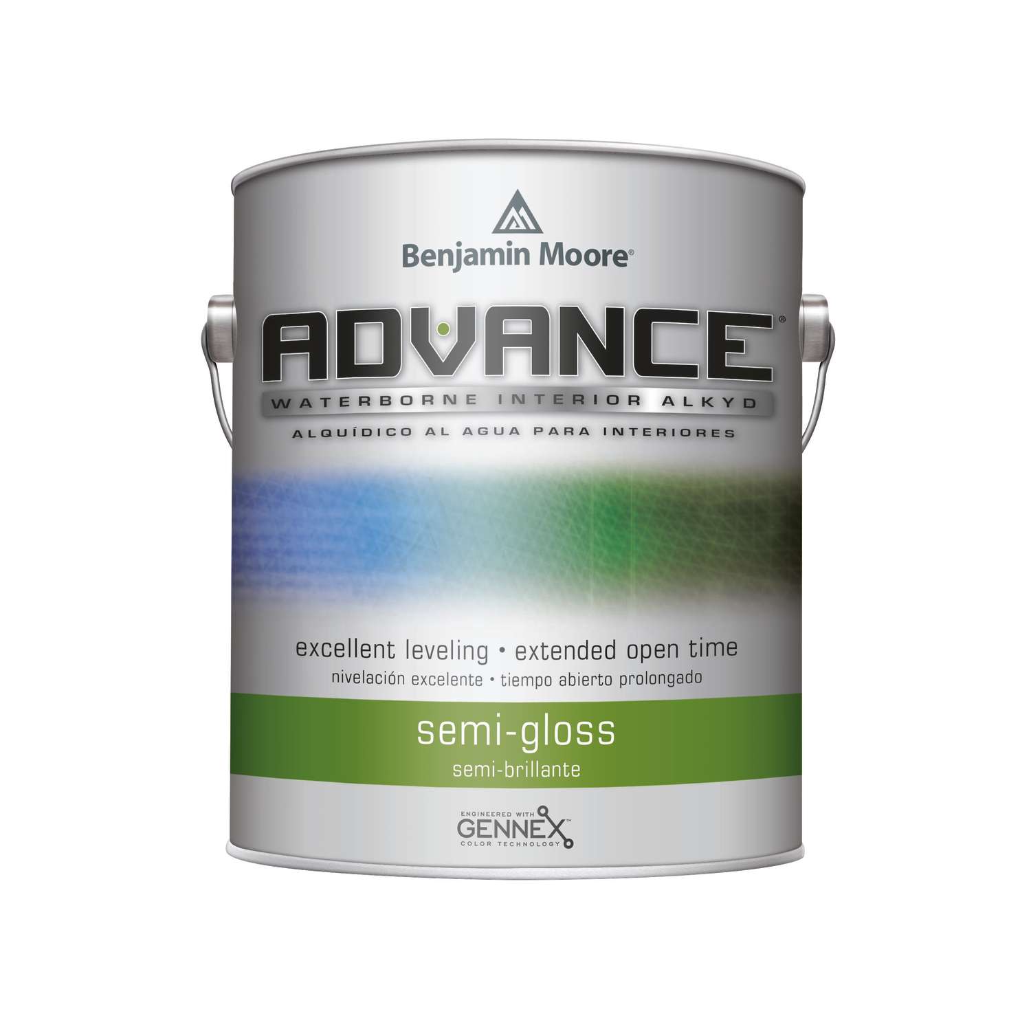 Benjamin Moore Advance SemiGloss Base 4 Alkyd/Styrene