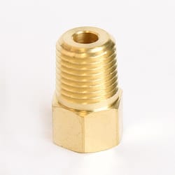 ATC 5/16 in. Flare 1/4 in. D Male Brass Inverted Flare Adapter