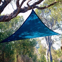 Coolaroo Kool Kolors Polyethylene Shade Sail Triangle Shade Sail Canopy 9.9 ft. H X 9.9 ft. W X 9.9