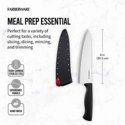Farberware 8 in. L Carbon Steel Chef's Knife 2 pc