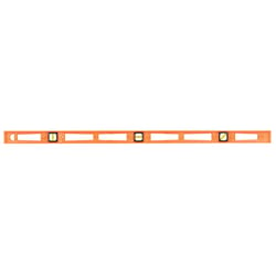 Johnson Structo-Cast 48 in. Plastic I-Beam Level 3 vial