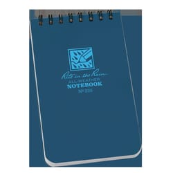 Rite in the Rain 3 in. W X 5 in. L Top-Spiral Blue All-Weather Notebook