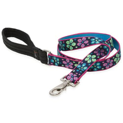 Lupine Pet Original Designs Multicolor Flower Power Nylon Dog Leash