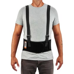 Ergodyne ProFlex 34 in to 38 in. Elastic Standard Back Support Brace Black L 1 pc