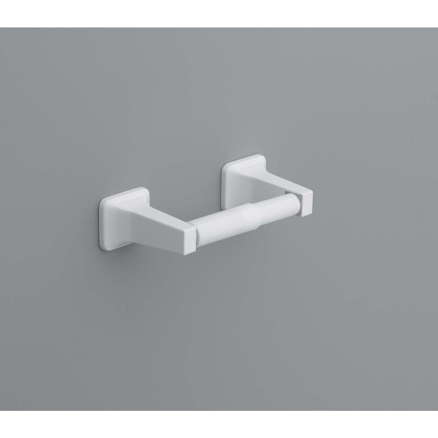 OakBrook Satin White Toilet Paper Holder - Ace Hardware