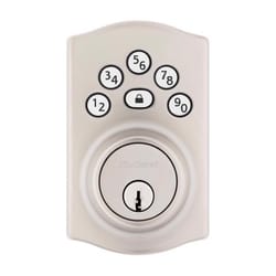 Kwikset Satin Nickel Metal Electronic Keypad Entry Lock