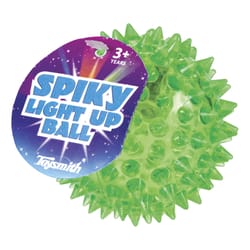 Toysmith Toy Towers Flashing Spiky Ball Assorted