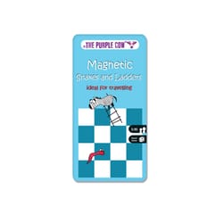 The Purple Cow Snakes and Ladders Magnetic Travel Game
