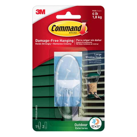 3M Command White Utility Hooks 5 lb 3 pk - Ace Hardware